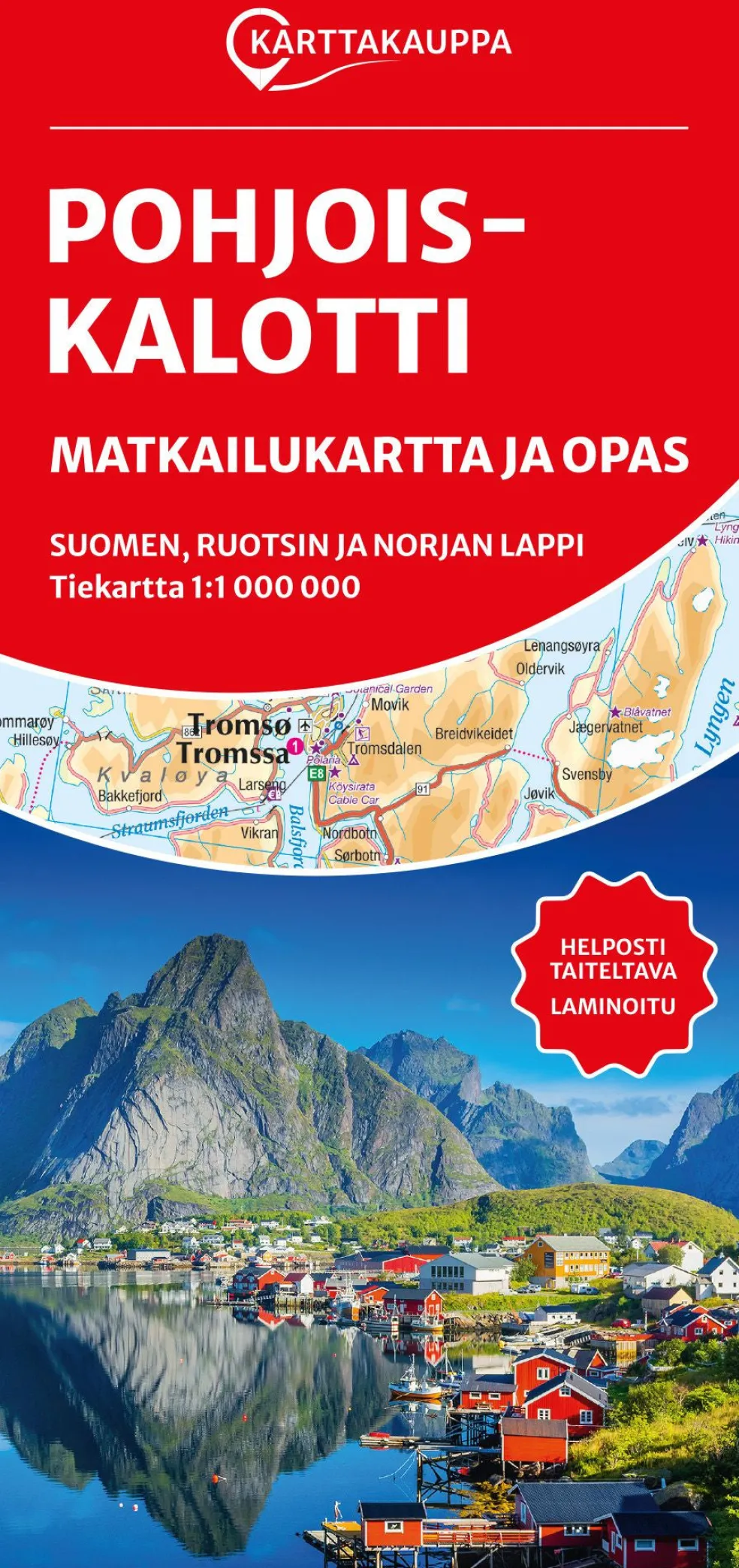 Pohjoiskalotti Matkailukartta ja opas