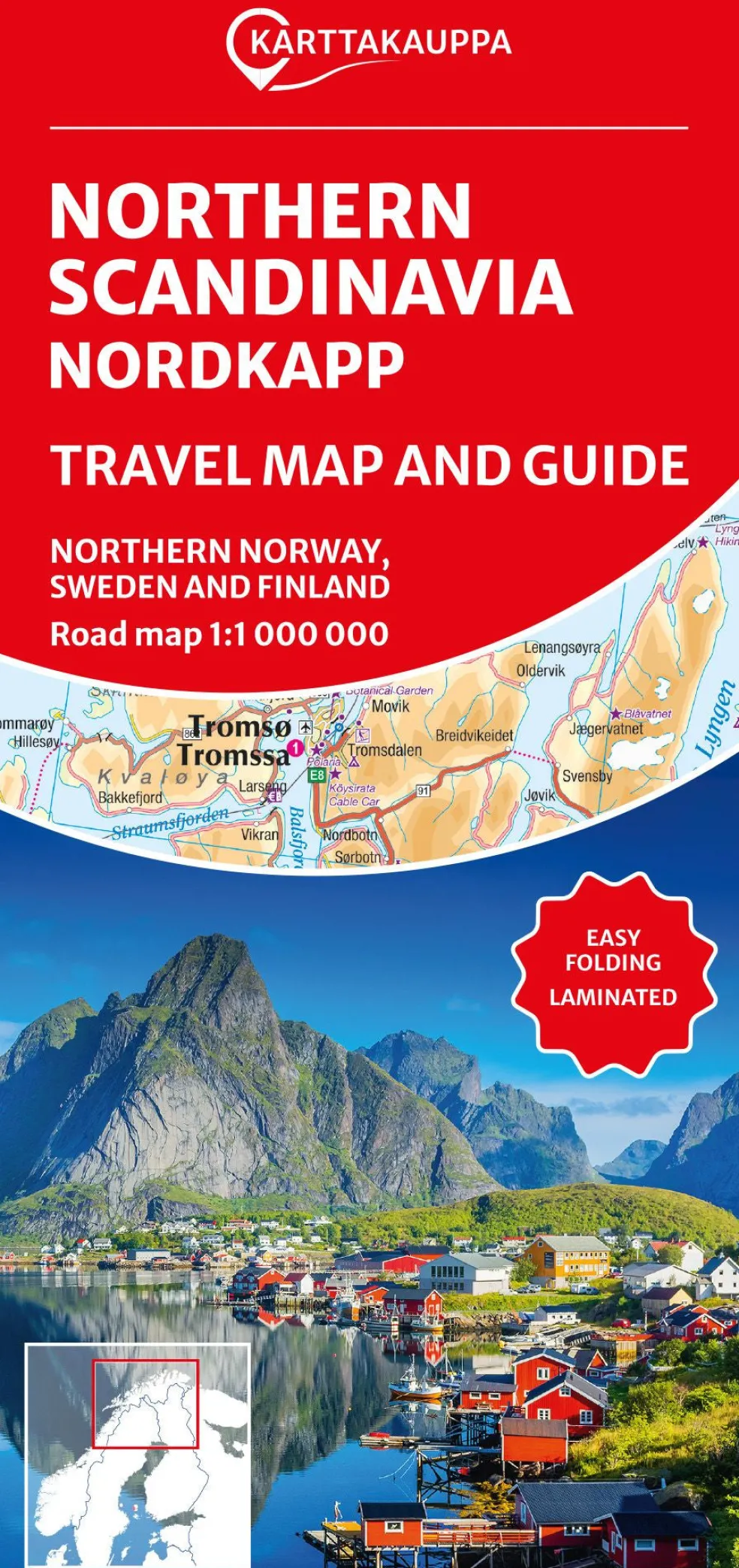 Pohjoiskalotti Matkailukartta ja opas