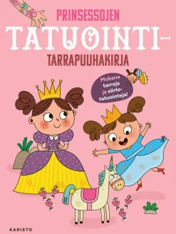 Prinsessojen tatuointitarrapuuhakirja