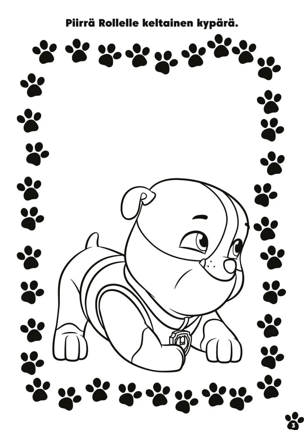 Ryhmä Hau - Paw Patrol Rollen värityskirja