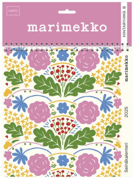 Seinäkalenteri Marimekko Onni 2025