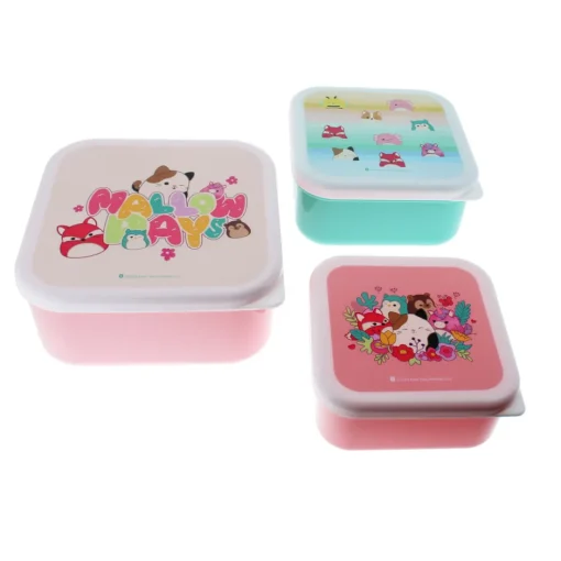 Säilytysrasiat Squismallows 3 kpl / setti