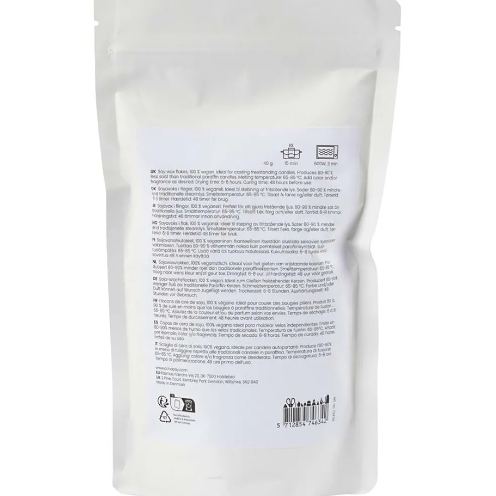 Soijavaha 250 g pöytäkynttilöille