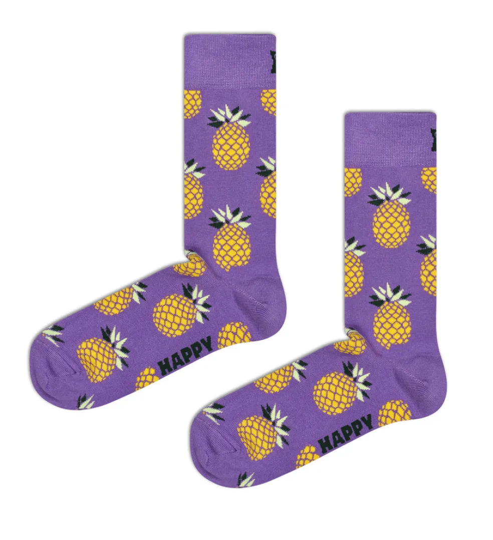 Sukat Happy Socks Pineapple 36-40
