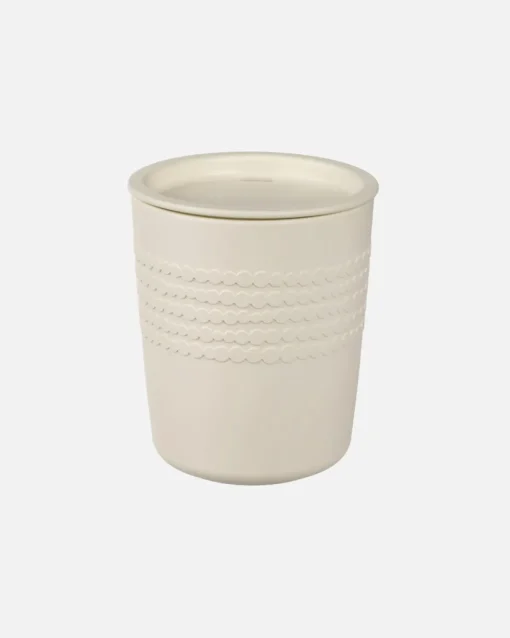 Takeaway muki Marimekko Marimade Siirtolapuutarha, luonnonvalkoinen