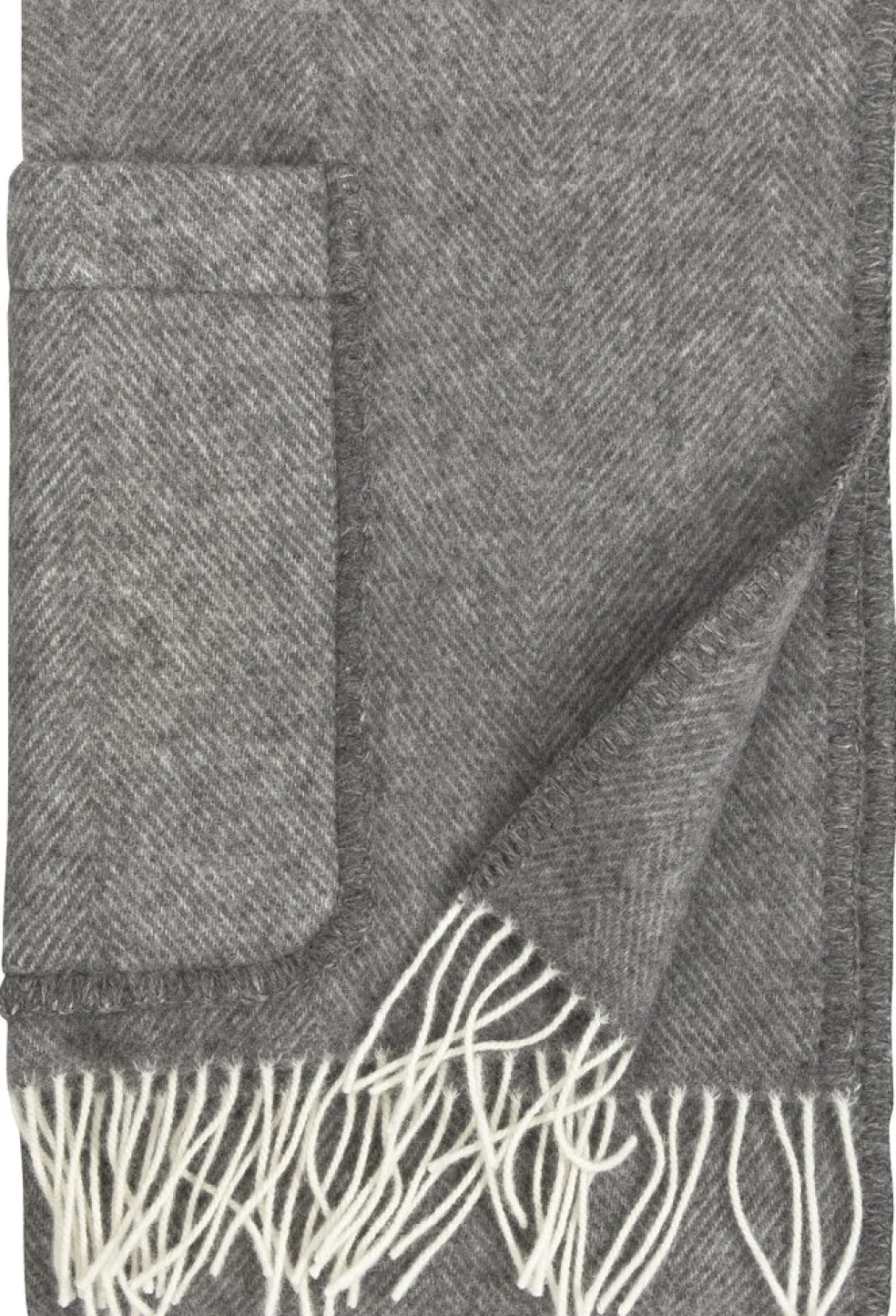 Taskuhuivi Lapuan Kankurit Arvo valko-luonnon ruskea