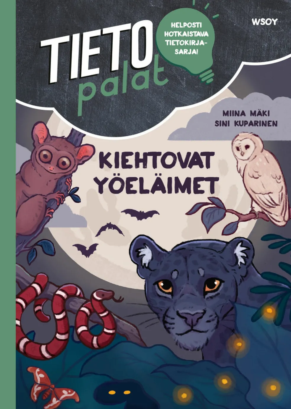 Tietopalat: Kiehtovat yöeläimet