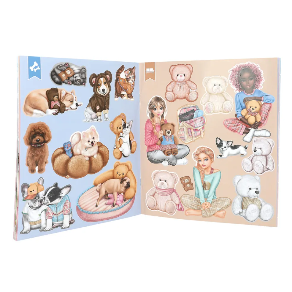 TOPModel Stickerworld TEAM TEDDY