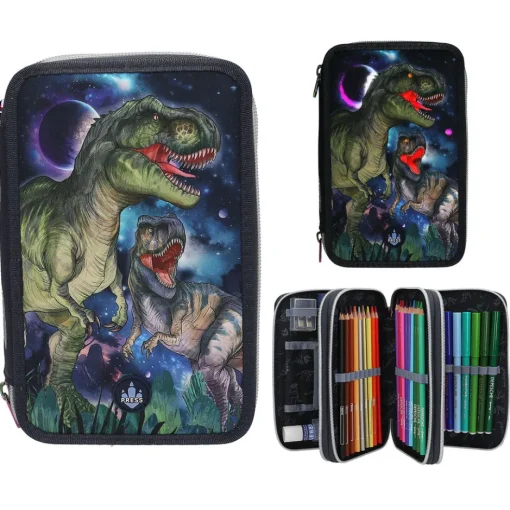 Triplapenaali valolla Dino World Galaxty