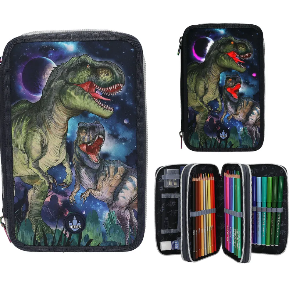 Triplapenaali valolla Dino World Galaxty