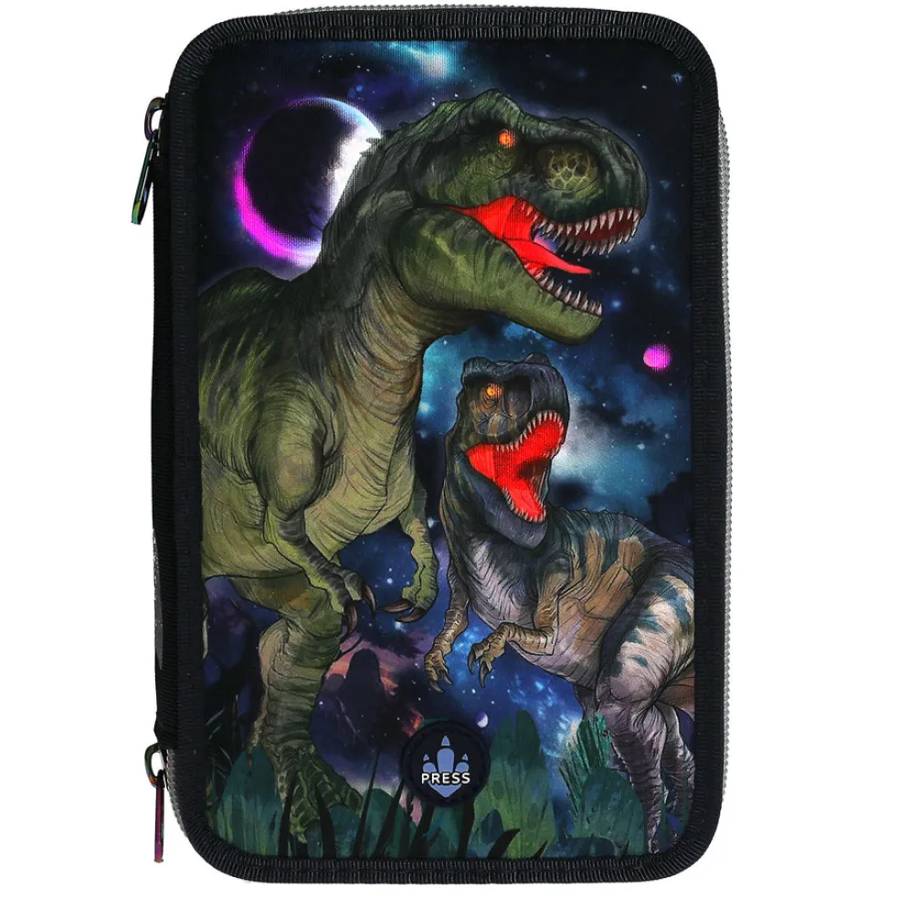 Triplapenaali valolla Dino World Galaxty