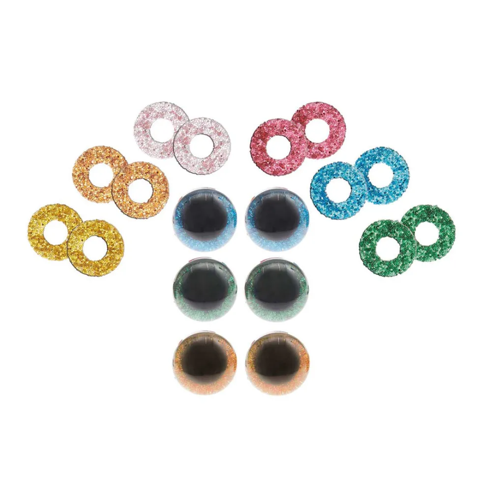 Turvasilmät 9mm 6 kpl