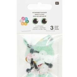 Turvasilmät 9mm 6 kpl