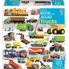 Usborne Book and Jigsaw Trucks