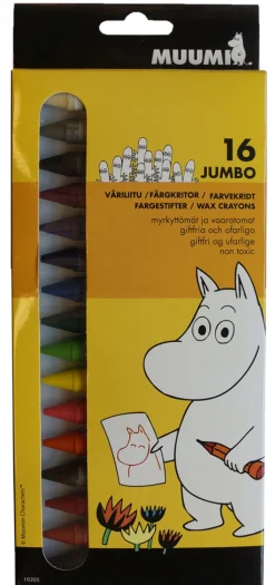 Vahaliitu Muumi 16 väriä jumbo
