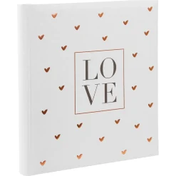 Valokuva-albumi Goldbuch Love lajitelma kartonkilehdillä