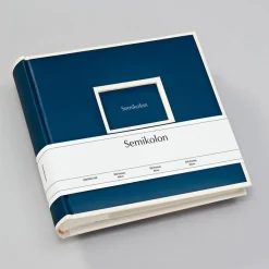 Valokuva-albumi Semikolon 200 kuvataskua, marine