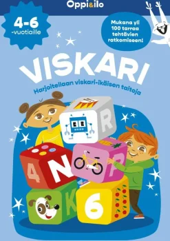 Viskari puuha- ja tarrakirja 4-6 v