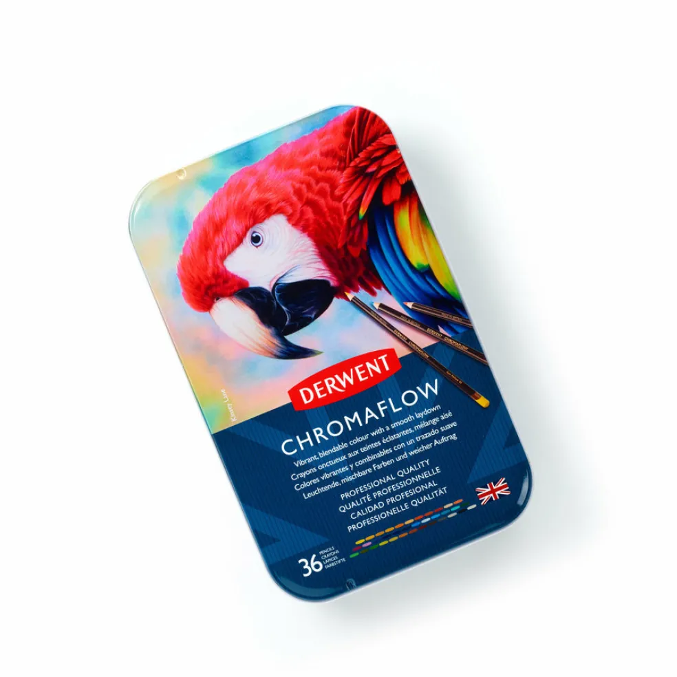 Värikynä 36 väriä Derwent Chromaflow