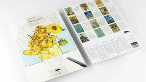 Värityskirja PepinPress Van Gogh