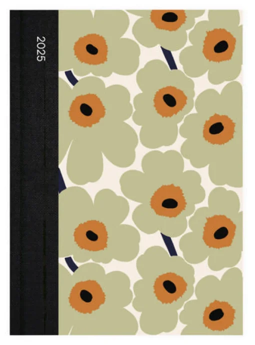 Vuosikalenteri A5  Marimekko Unikko Beige 2025