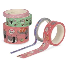 Washiteippi 5 kpl Kitty Legami